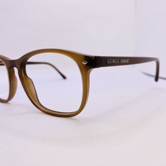 Giorgio Armani Eyeglasses AR 7003 5003 52 [] 18 145 MM Brown Frames Of Life - Picture 3 of 9